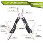 14-in-1 Multitool Pliers with Whistle Gift