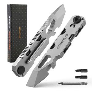 EDC Multitool: Ratchet Screwdriver, Wrenches & More