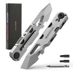 Versatile EDC Pry Bar Multitool with Screwdriver & Wrenches