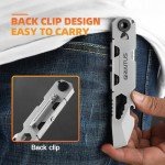 Versatile EDC Pry Bar Multitool with Screwdriver & Wrenches
