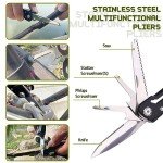 14-in-1 Multitool Pliers with Whistle Gift
