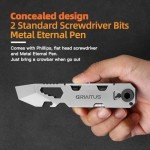 Versatile EDC Pry Bar Multitool with Screwdriver & Wrenches