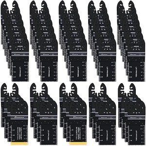 Bionso 55PCS Universal Oscillating Saw Blade Set
