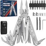 BIBURY Stainless Steel Multitool Pliers for Outdoors