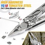 BIBURY Stainless Steel Multitool Pliers for Outdoors