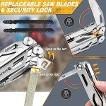 BIBURY Stainless Steel Multitool Pliers for Outdoors