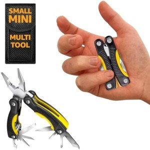 12-in-1 Mini Multitool Pocket Knife & Pliers