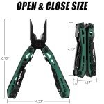 FLISSA 16-in-1 Stainless Steel Multi Tool Pliers