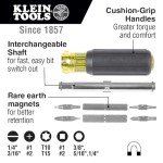 Klein Tools 11-in-1 Magnetic Screwdriver and Nut Driver