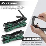FLISSA 16-in-1 Stainless Steel Multi Tool Pliers