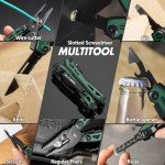 FLISSA 16-in-1 Stainless Steel Multi Tool Pliers