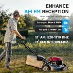 Bluetooth AM/FM Radio Headphones with Ear Protection