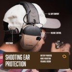 Noise Cancelling Ear Muffs for Shooting Safety