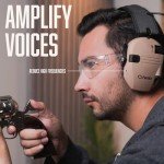 Noise Cancelling Ear Muffs for Shooting Safety