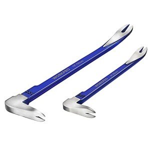 WORKPRO 2-Piece Pry Bar Set - 8" & 12