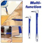 WORKPRO 2-Piece Pry Bar Set - 8" & 12