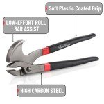 Bates 11" Heavy-Duty Nail Puller Pliers Tool