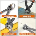 WADFOW WPS8302 Nail Puller Pliers Set - 2 Pieces