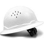 DarlingSafe Full Brim Hard Hat - Carbon Fiber Matte