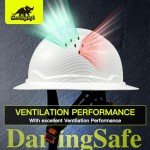 DarlingSafe Full Brim Hard Hat - Carbon Fiber Matte
