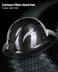 ILM Carbon Fiber Brim Safety Hard Hat