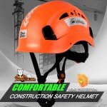 Hard Hats with Reflective Stickers and Ventilation