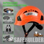 Hard Hats with Reflective Stickers and Ventilation