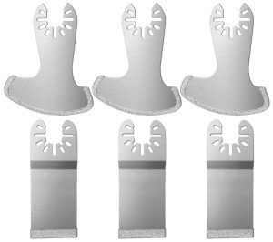LEILUO 6-Piece Diamond Oscillating Blade Set