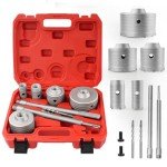 9PCS Concrete Hole Saw Kit with Drill Bits