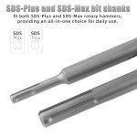 9PCS Concrete Hole Saw Kit with Drill Bits