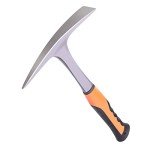 Heavy-Duty Geologist Rock Pick with Shock-Absorbing Handle