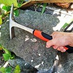 Heavy-Duty Geologist Rock Pick with Shock-Absorbing Handle