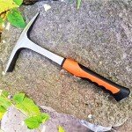 Heavy-Duty Geologist Rock Pick with Shock-Absorbing Handle