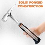 Mutt Tools 20oz Brick Hammer with Ergonomic Handle