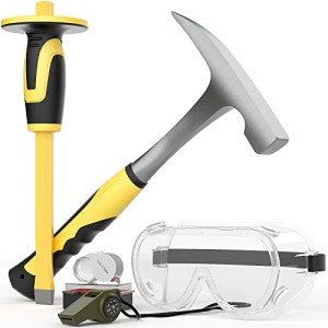 5-Piece Geology Rock Pick Tool Set