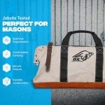 OX Tools 24" Canvas Mason Tool Bag