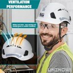 UNINOVA Vented Hard Hat for Construction Safety
