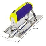 Stainless Steel Concrete Hand Edger and Groover Set