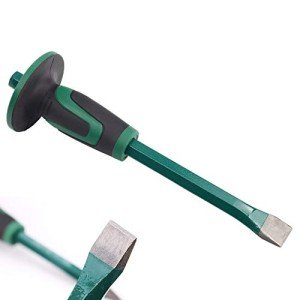 Heavy Duty 12” Mason Chisel with Hand Guard