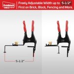 GOLDBLATT RED XL JAG Clamp - 1 Pair