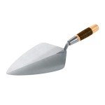 11" Forged Brick Trowel with Leather Handle