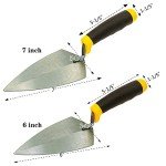 4-Piece Brick Trowel Set for Masonry Work