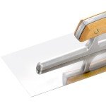 Peohud 3-Pack Flat Stainless Steel Trowel Set