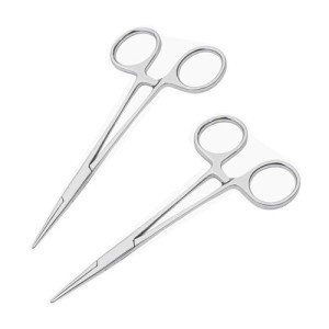 2 Pack Locking Pliers with Serrated Jaws