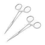 2 Pack Locking Pliers with Serrated Jaws