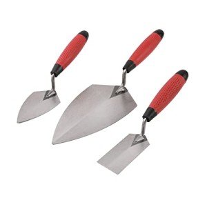 ZJNOTED 3-Piece Bricklaying Trowel Set