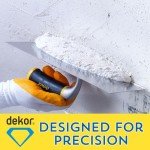 DEKOR 12" Plaster Trowel - Stainless Steel Tool