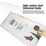 KSEIBI 7-Inch Narrow Brick Trowel with Wooden Handle