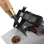 KSEIBI 7-Inch Narrow Brick Trowel with Wooden Handle