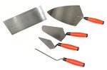 5-Piece Masonry Trowel Set with Tempered Steel Blades